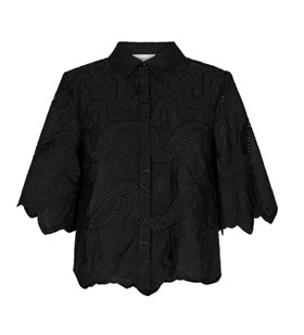 Copenhagen Muse Skjorte - 202594 CMBOTRA Shirt, Black